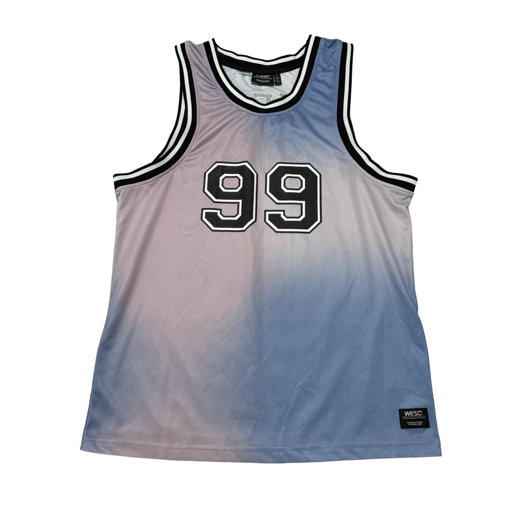 WeSC Unisex Multi Color Basketball Jersey Tank Top Size M: L W: XL 22 x 30